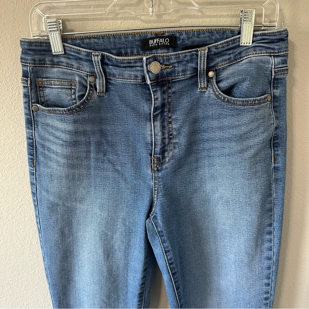 Buffalo David Bitton MOLLIE Skinny Jeans Size 8/29 Blue High Rise Stretch - Picture 3 of 13